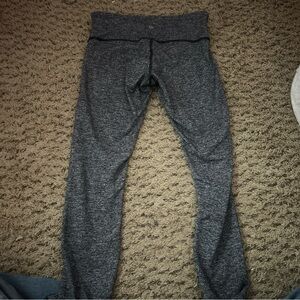 Lululemon Gray High-Waisted Leggings